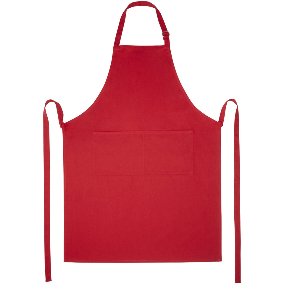 Grembiule con laccio regolabile al collo 240 g/m² Andrea personalizzato con logo - Pubblienne