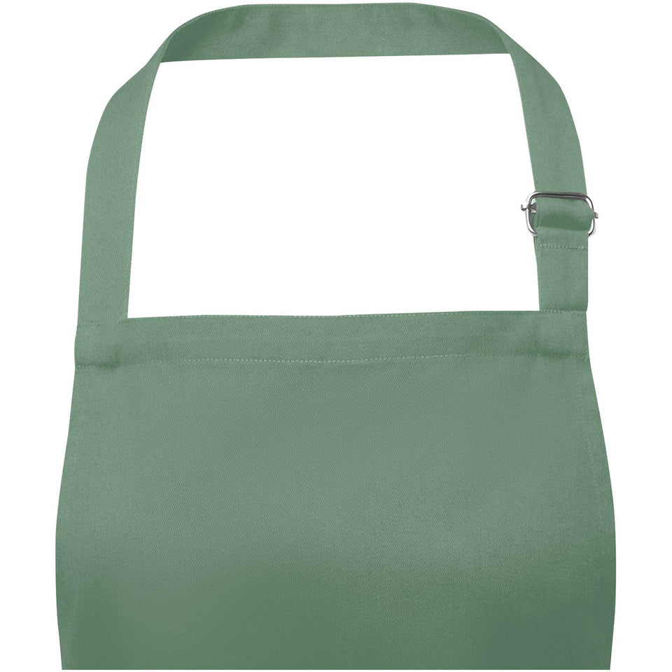 Grembiule con laccio regolabile al collo 240 g/m² Andrea personalizzato con logo - Pubblienne