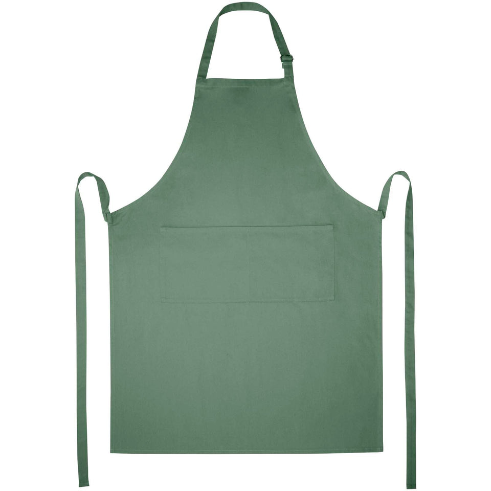 Grembiule con laccio regolabile al collo 240 g/m² Andrea personalizzato con logo - Pubblienne
