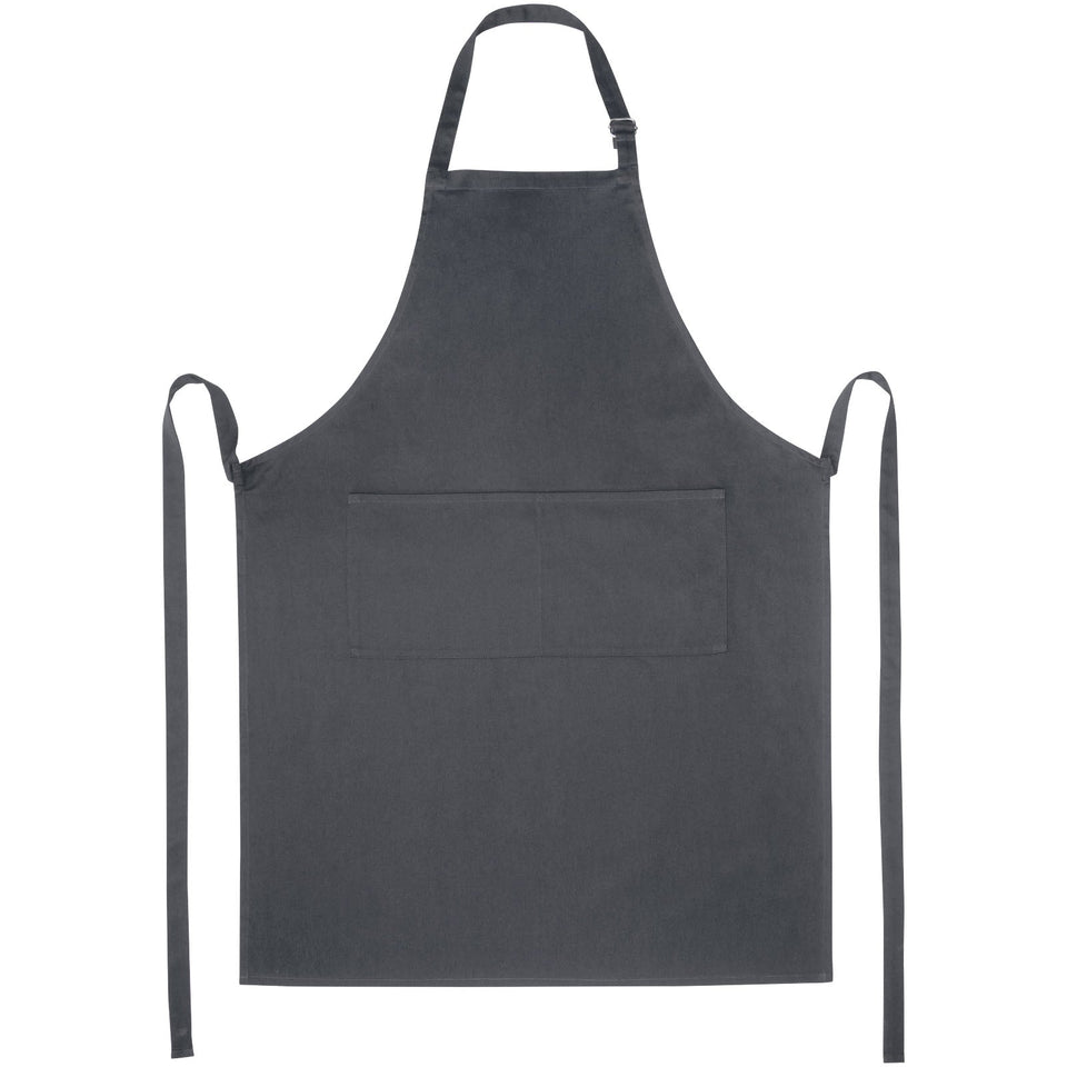 Grembiule con laccio regolabile al collo 240 g/m² Andrea personalizzato con logo - Pubblienne