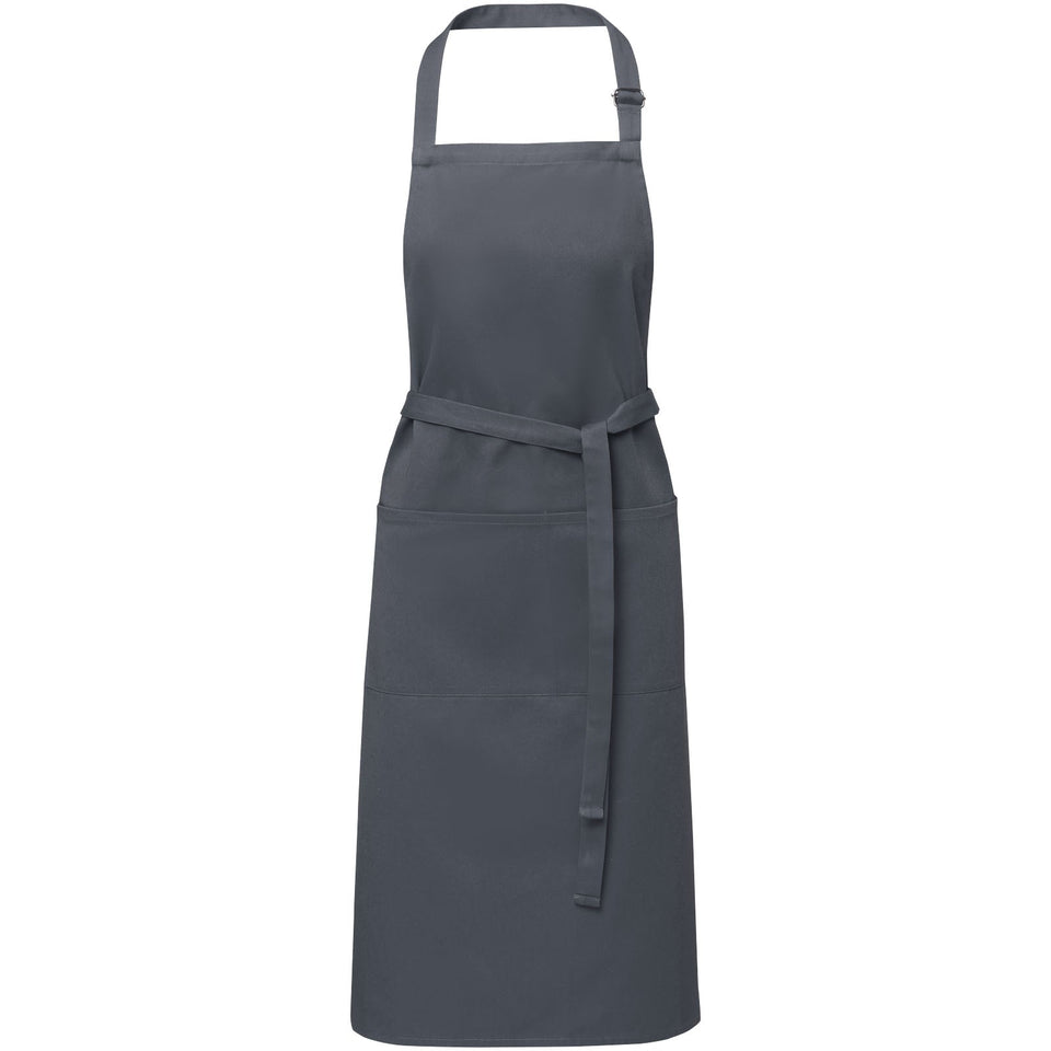 Grembiule con laccio regolabile al collo 240 g/m² Andrea personalizzato con logo - Pubblienne
