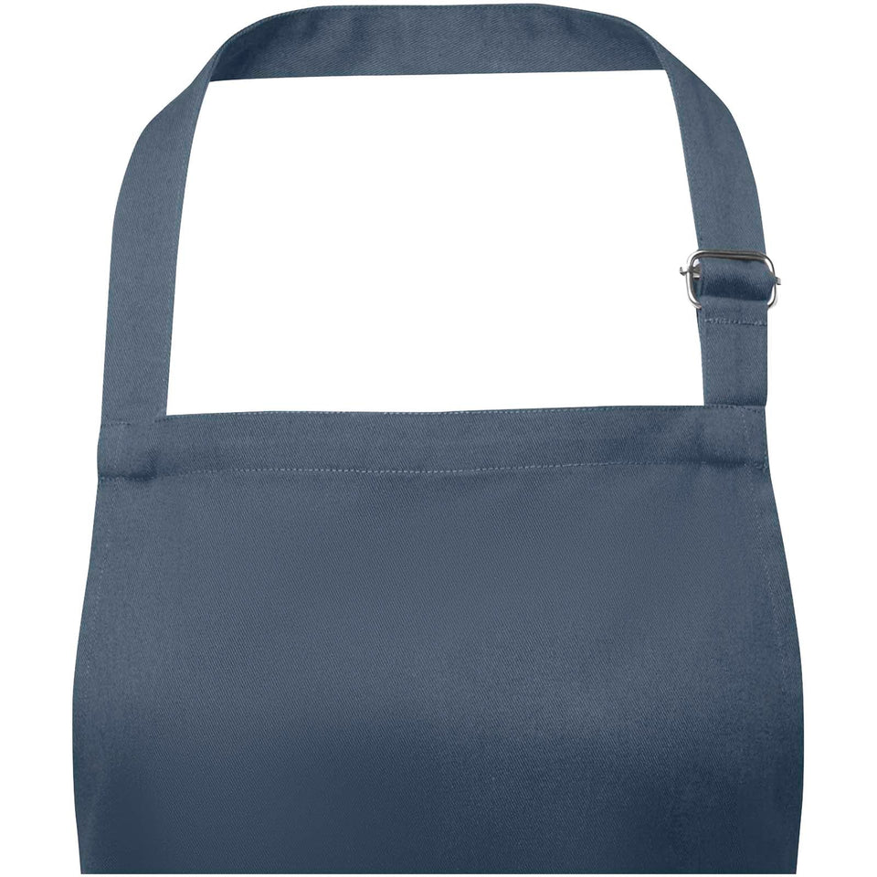 Grembiule con laccio regolabile al collo 240 g/m² Andrea personalizzato con logo - Pubblienne