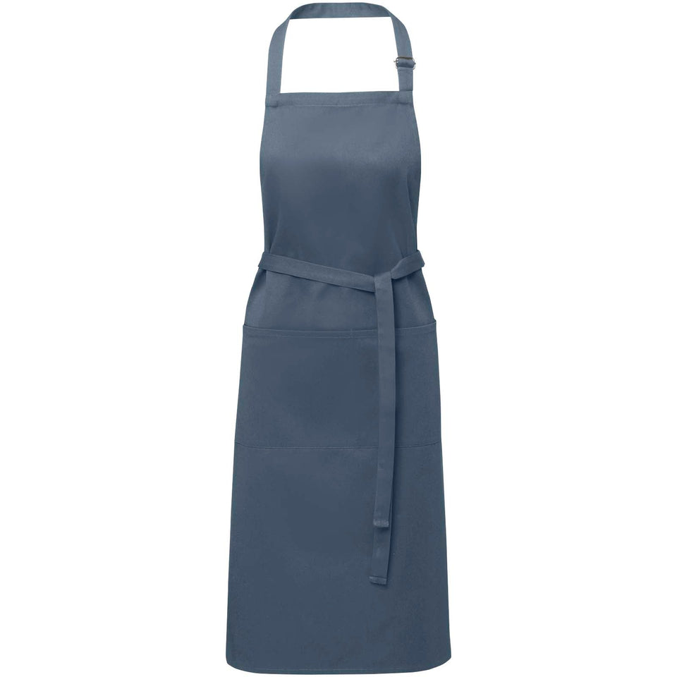 Grembiule con laccio regolabile al collo 240 g/m² Andrea personalizzato con logo - Pubblienne