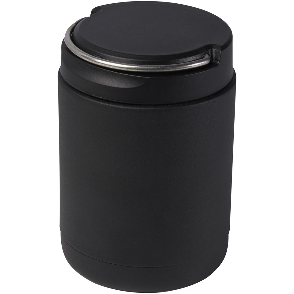Portavivande in acciaio inossidabile riciclato da 500 ml Doveron personalizzato con logo - Pubblienne