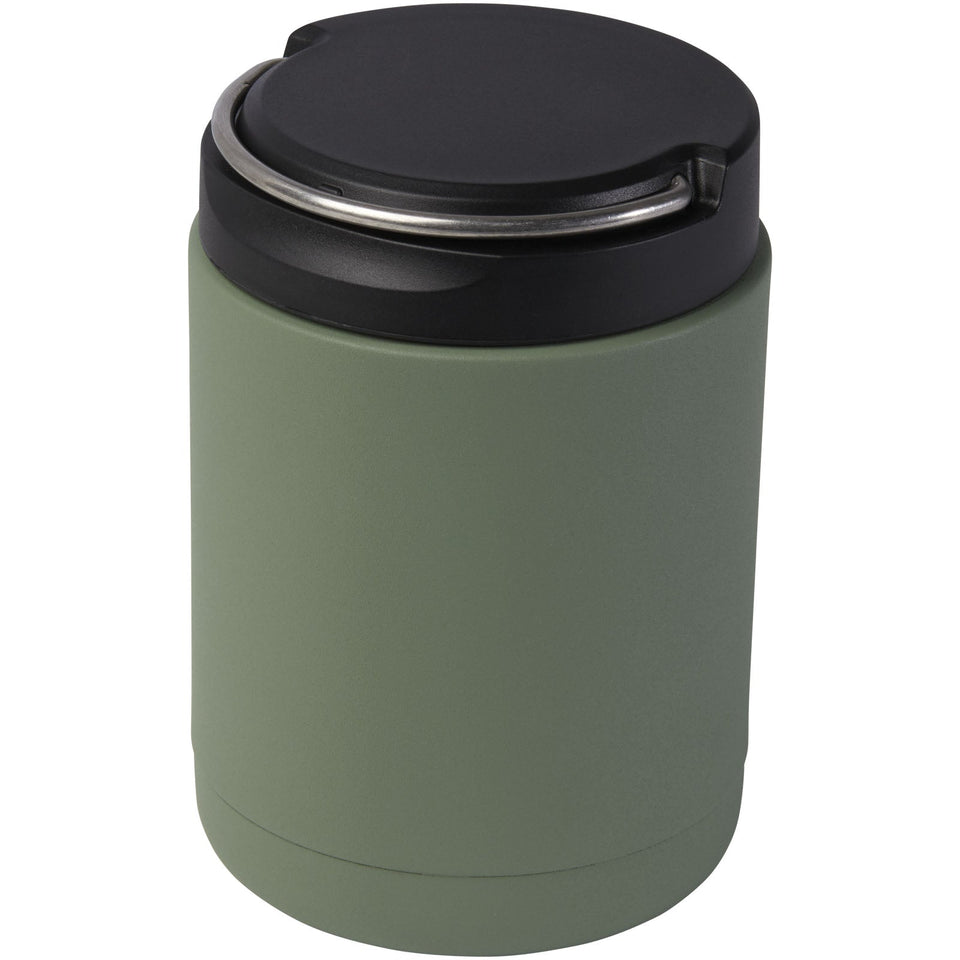 Portavivande in acciaio inossidabile riciclato da 500 ml Doveron personalizzato con logo - Pubblienne