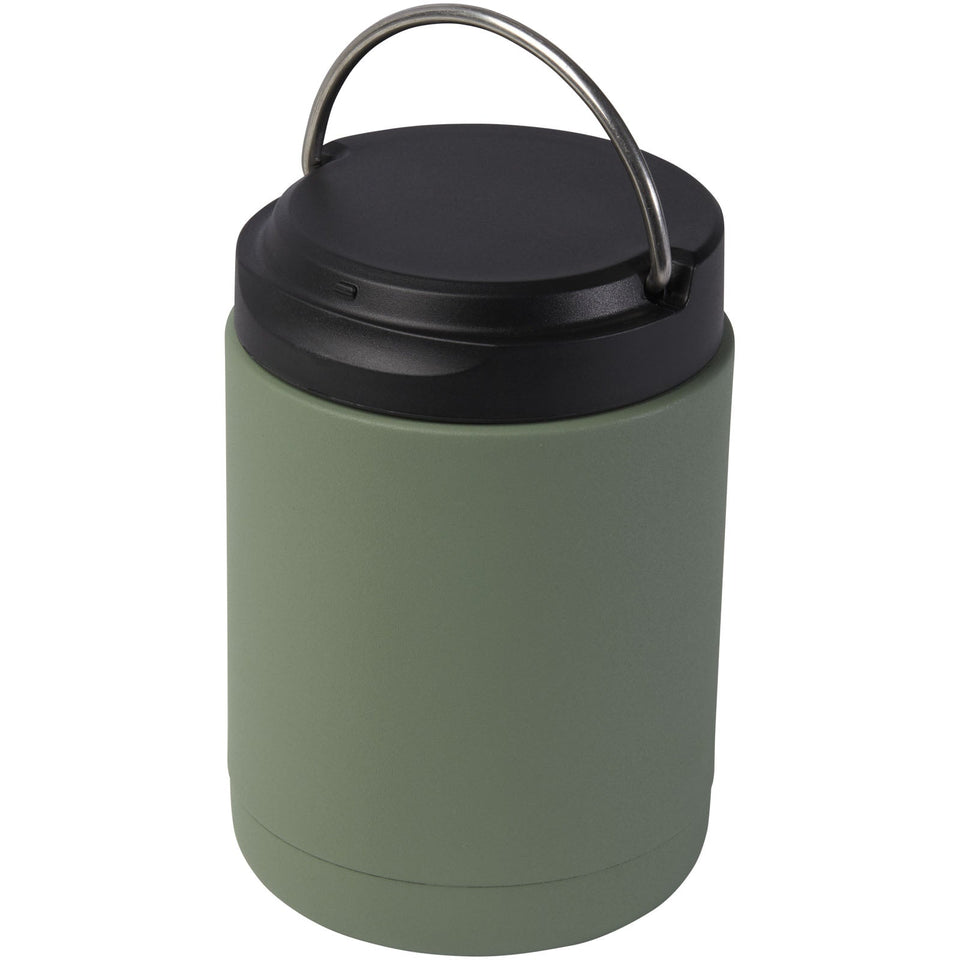 Portavivande in acciaio inossidabile riciclato da 500 ml Doveron personalizzato con logo - Pubblienne