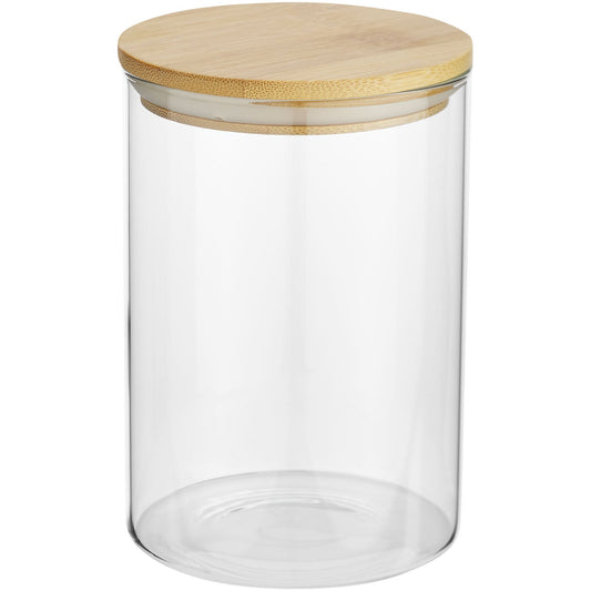 Contenitore per alimenti in vetro da 550 ml Boley personalizzato con logo - Pubblienne