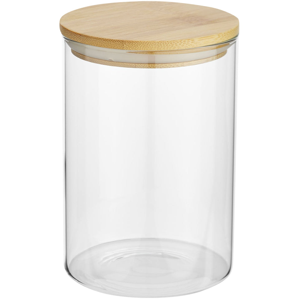 Contenitore per alimenti in vetro da 550 ml Boley personalizzato con logo - Pubblienne