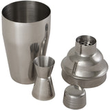 Shaker per cocktail in acciaio inossidabile riciclato Gaudie personalizzato con logo - Pubblienne