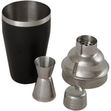 Shaker per cocktail in acciaio inossidabile riciclato Gaudie personalizzato con logo - Pubblienne