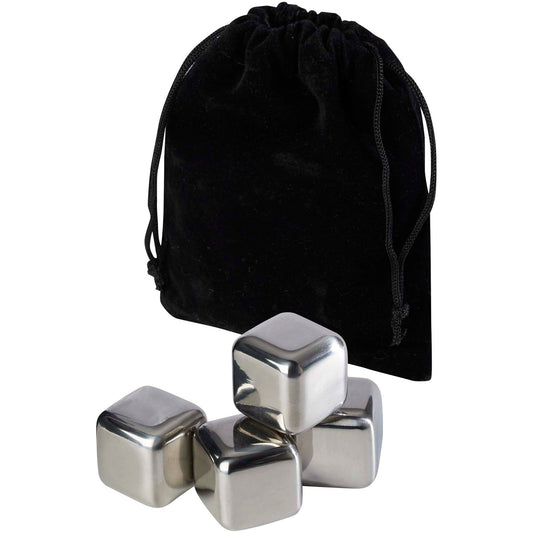 Set di cubetti di ghiaccio in acciaio inossidabile Froz personalizzato con logo - Pubblienne