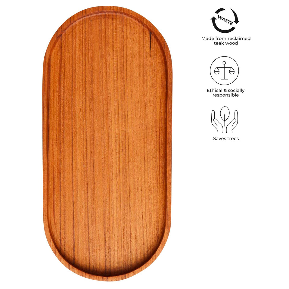 Vassoio in legno Originalhome personalizzato con logo - Pubblienne