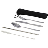 Set di posate in acciaio inossidabile da 5 pezzi Sheen personalizzato con logo - Pubblienne