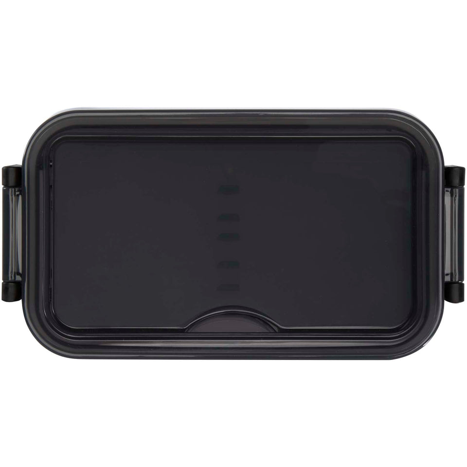 Portavivande con set di posate Snappy da 1000 ml personalizzato con logo - Pubblienne