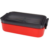 Portavivande con set di posate Snappy da 1000 ml personalizzato con logo - Pubblienne