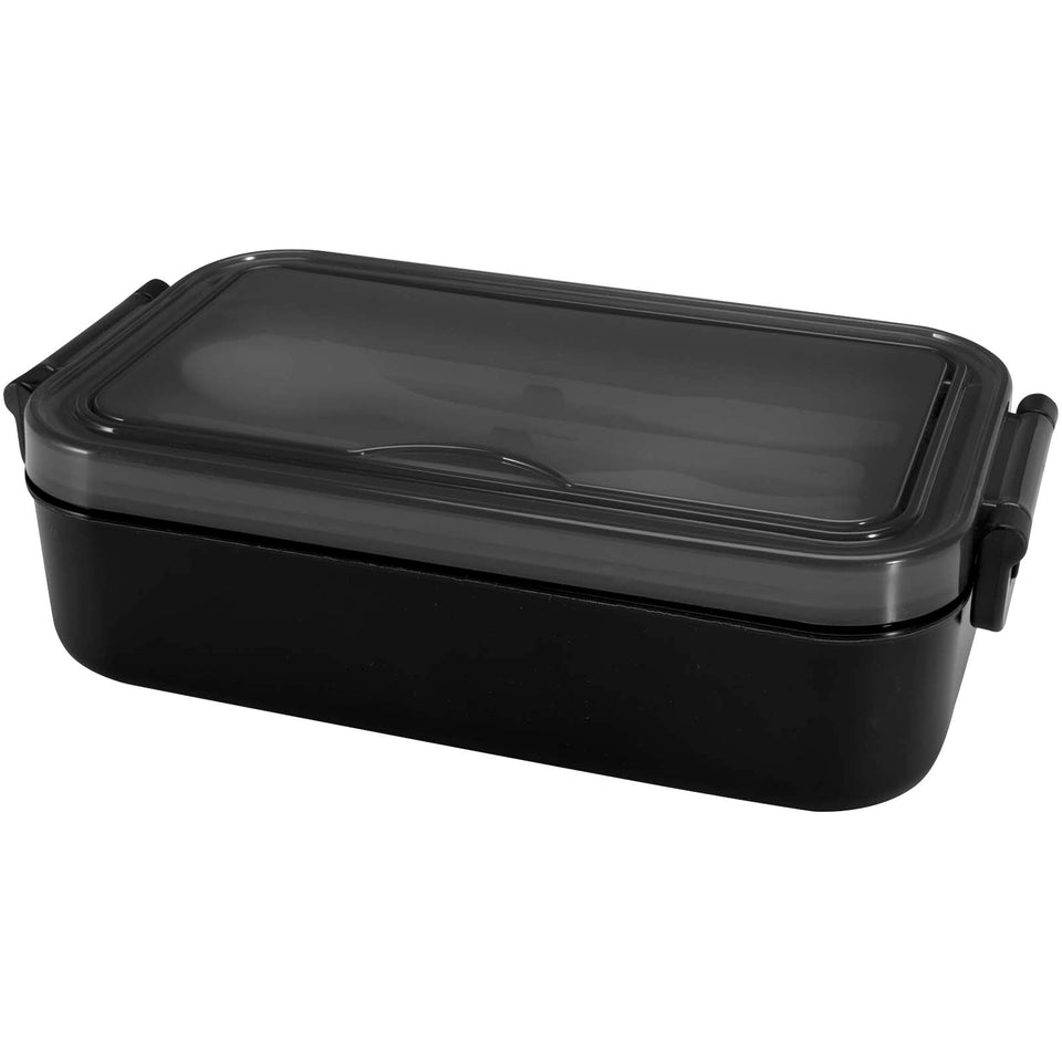 Portavivande con set di posate Snappy da 1000 ml personalizzato con logo - Pubblienne