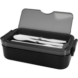 Portavivande con set di posate Snappy da 1000 ml personalizzato con logo - Pubblienne