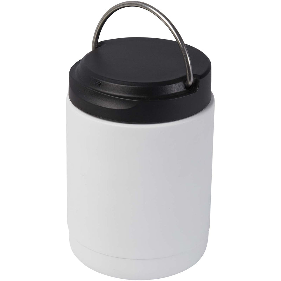 Portavivande termico in acciaio inossidabile riciclato da 500 ml Doveron personalizzato con logo - Pubblienne