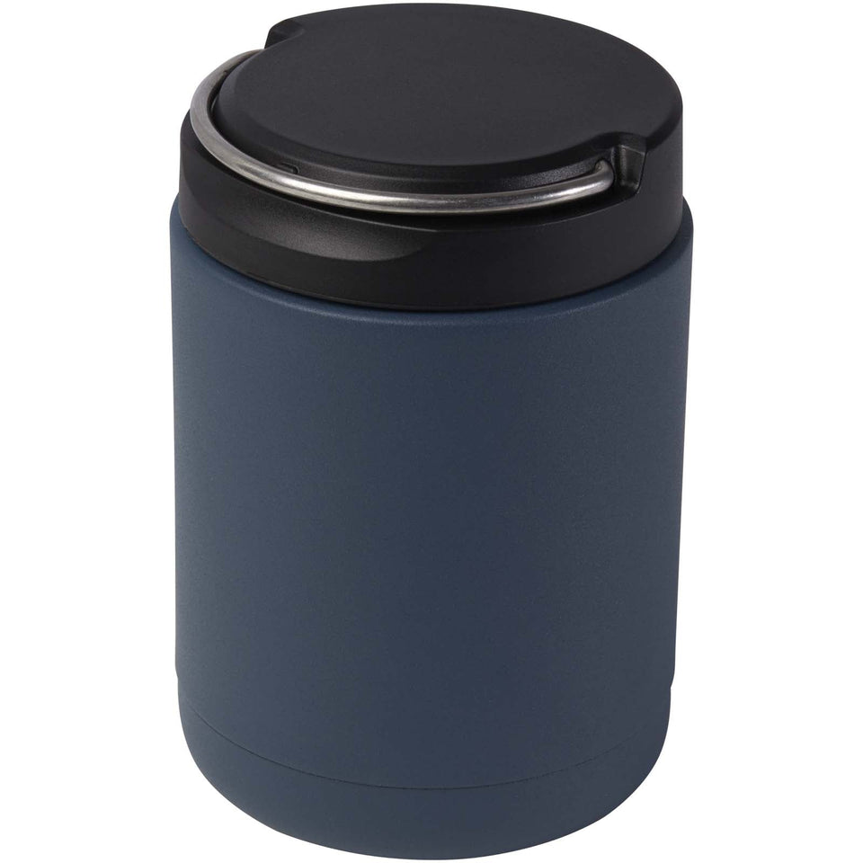 Portavivande termico in acciaio inossidabile riciclato da 500 ml Doveron personalizzato con logo - Pubblienne