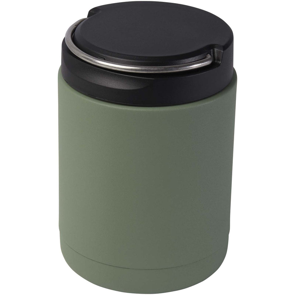Portavivande termico in acciaio inossidabile riciclato da 500 ml Doveron personalizzato con logo - Pubblienne
