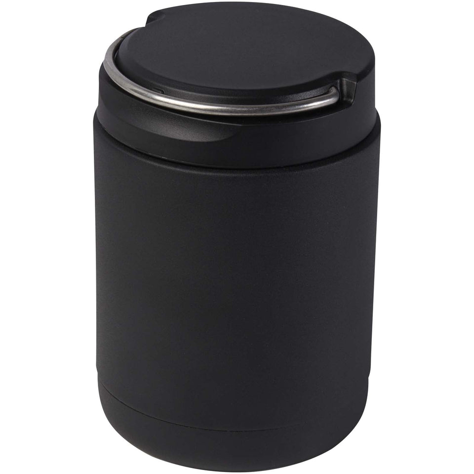 Portavivande termico in acciaio inossidabile riciclato da 500 ml Doveron personalizzato con logo - Pubblienne