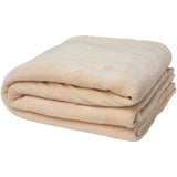 Coperta in sherpa riciclato certificato GRS Ashen personalizzato con logo - Pubblienne