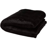 Coperta in sherpa riciclato certificato GRS Ashen personalizzato con logo - Pubblienne