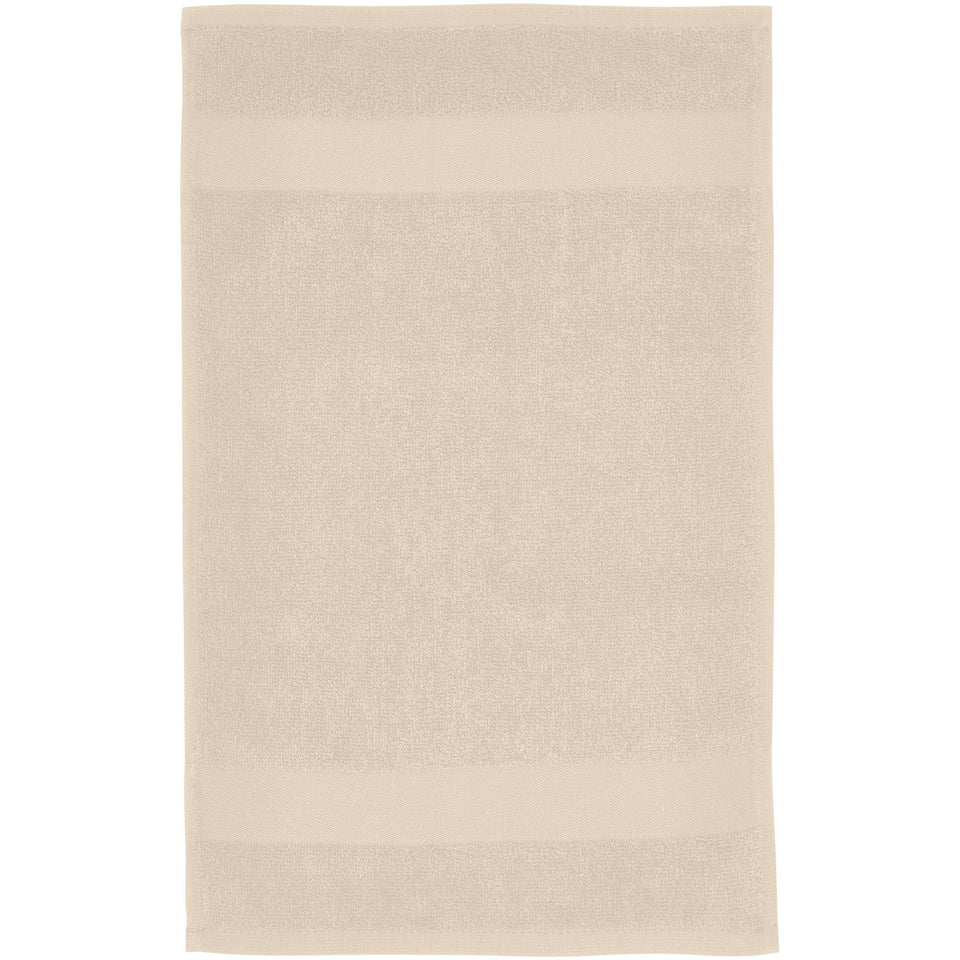 Asciugamano 30 x 50 cm in cotone da 450 g/m² Sophia personalizzato con logo - Pubblienne