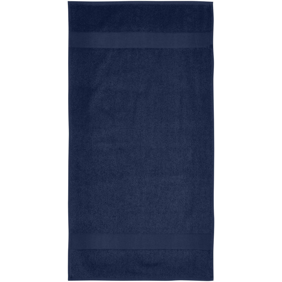 Asciugamano 50 x 100 cm in cotone da 450 g/m² Charlotte personalizzato con logo - Pubblienne