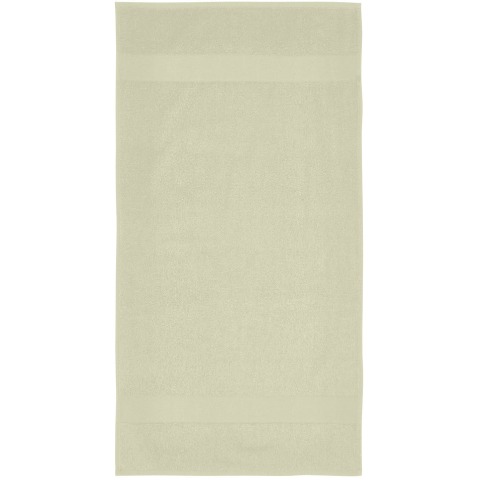 Asciugamano 50 x 100 cm in cotone da 450 g/m² Charlotte personalizzato con logo - Pubblienne
