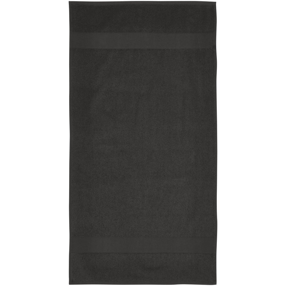 Asciugamano 50 x 100 cm in cotone da 450 g/m² Charlotte personalizzato con logo - Pubblienne