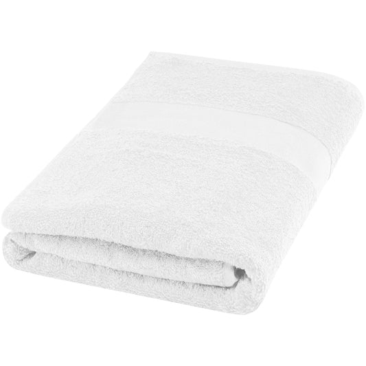 Asciugamano 70 x 140 cm in cotone da 450 g/m² Amelia personalizzato con logo - Pubblienne
