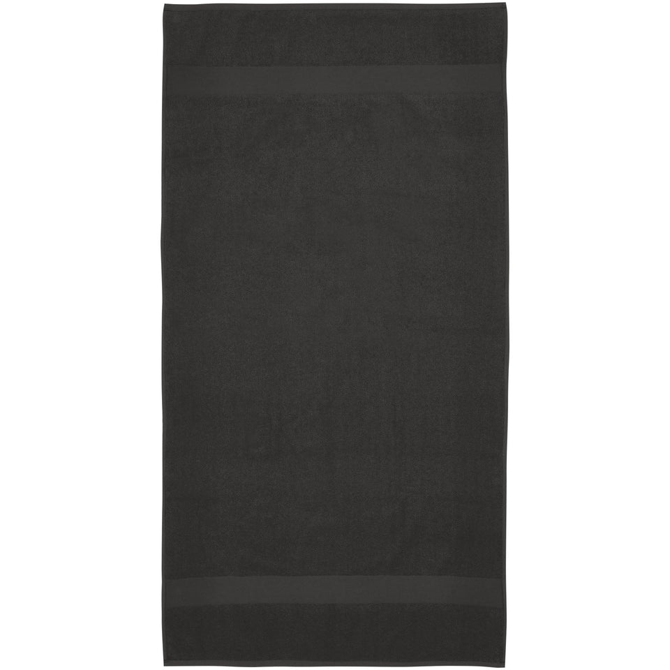 Asciugamano 70 x 140 cm in cotone da 450 g/m² Amelia personalizzato con logo - Pubblienne