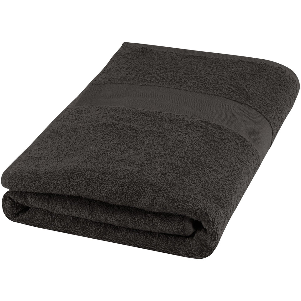 Asciugamano 70 x 140 cm in cotone da 450 g/m² Amelia personalizzato con logo - Pubblienne