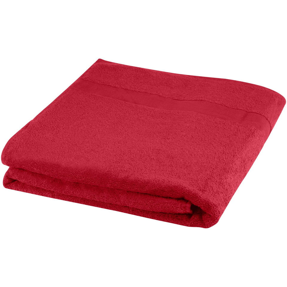 Asciugamano 100 x 180 cm in cotone da 450 g/m² Evelyn personalizzato con logo - Pubblienne