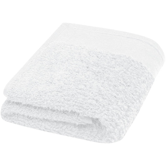 Asciugamano 30 x 50 cm in cotone da 550 g/m² Chloe personalizzato con logo - Pubblienne