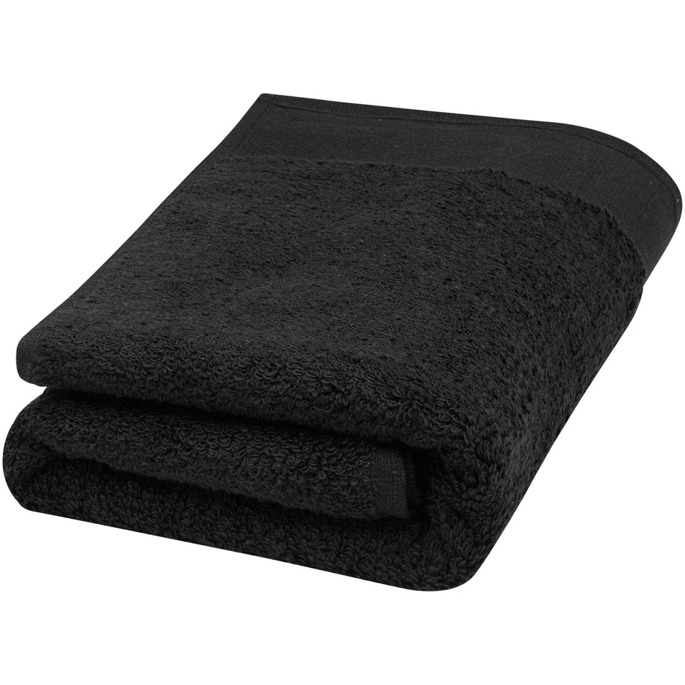Asciugamano 50 x 100 cm in cotone da 550 g/m² Nora personalizzato con logo - Pubblienne