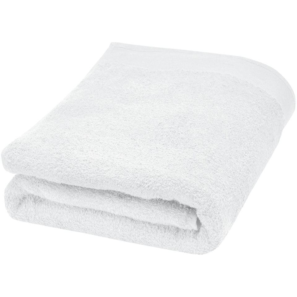 Asciugamano 70 x 140 cm in cotone da 550 g/m² Ellie personalizzato con logo - Pubblienne