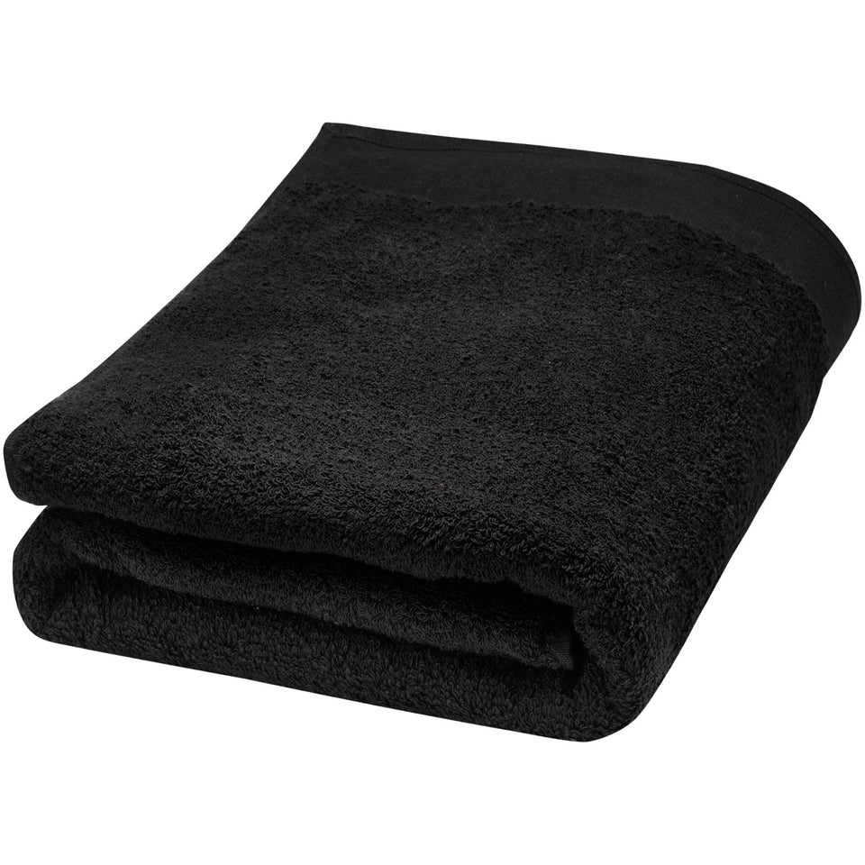 Asciugamano 70 x 140 cm in cotone da 550 g/m² Ellie personalizzato con logo - Pubblienne