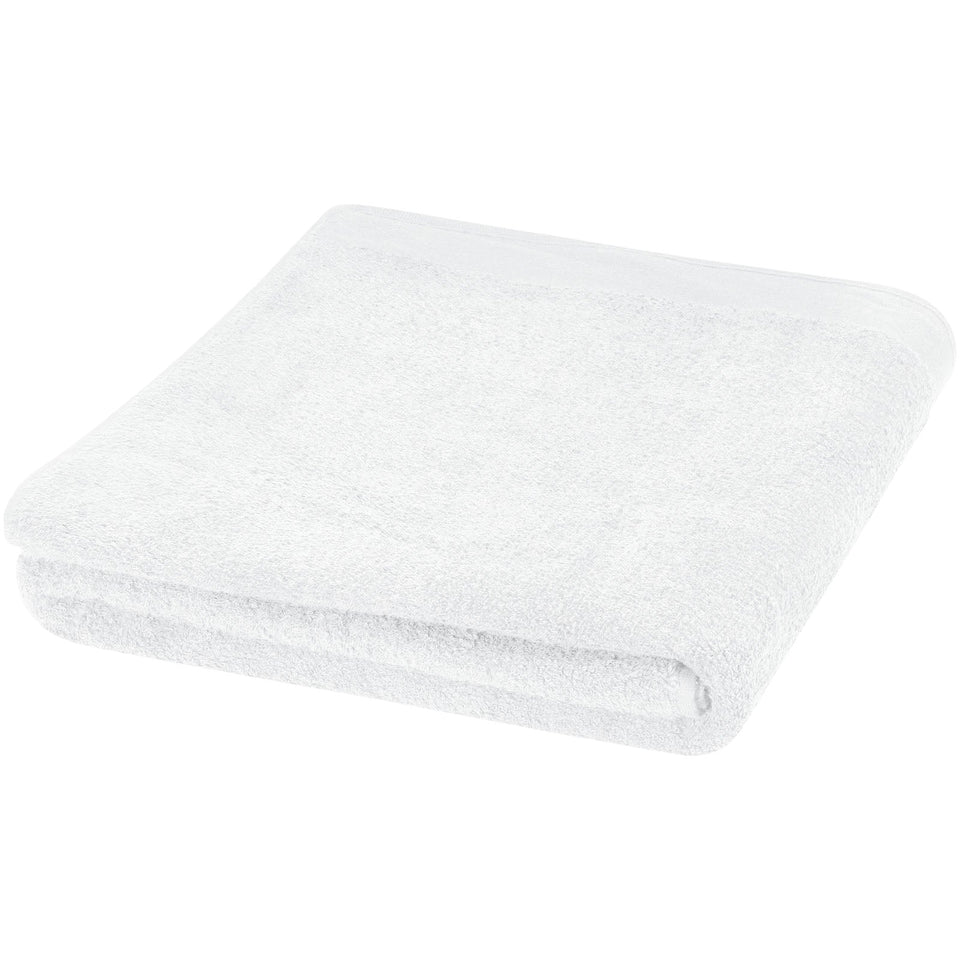 Asciugamano 100 x 180 cm in cotone da 550 g/m² Riley personalizzato con logo - Pubblienne