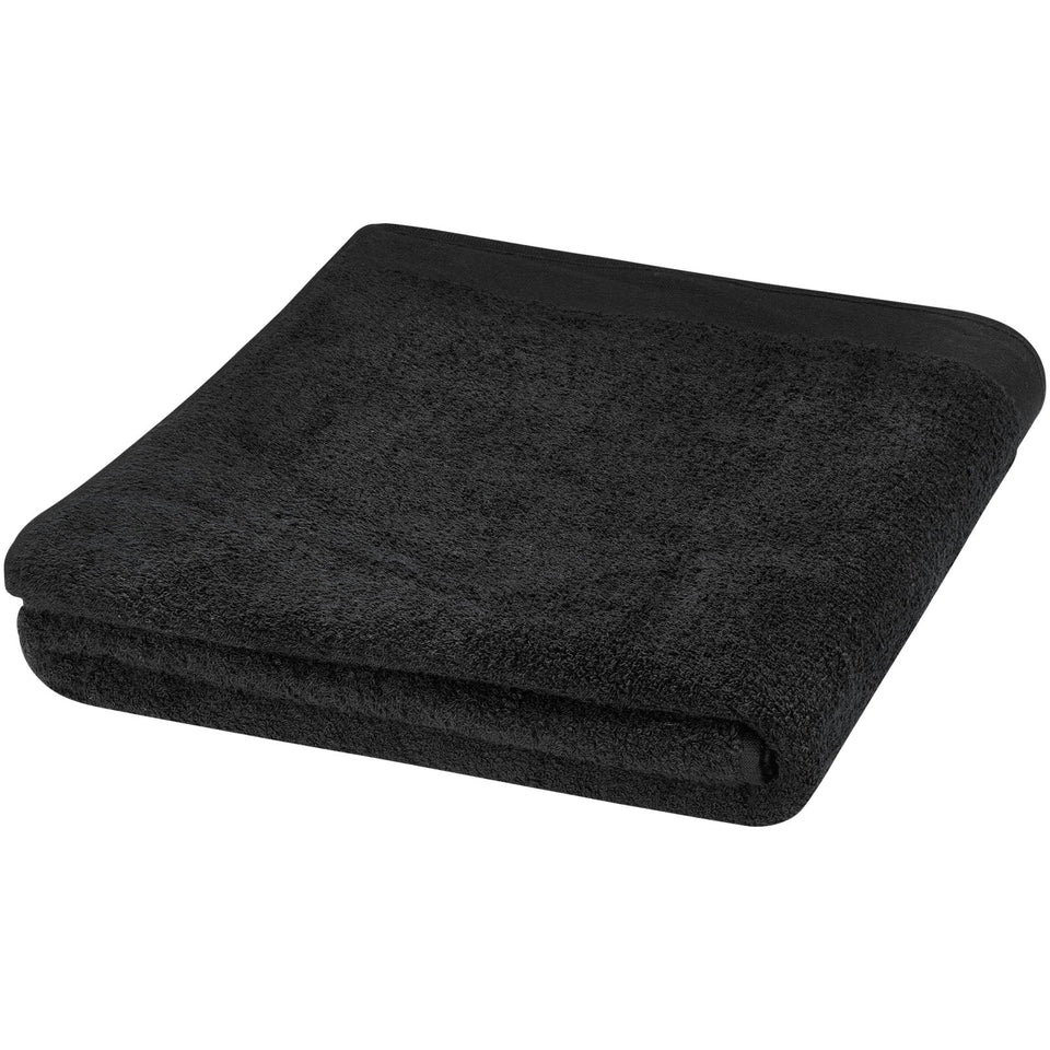 Asciugamano 100 x 180 cm in cotone da 550 g/m² Riley personalizzato con logo - Pubblienne