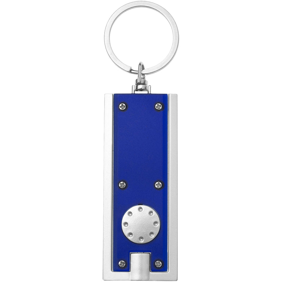Portachiavi Castor con torcia a LED personalizzato con logo - Pubblienne