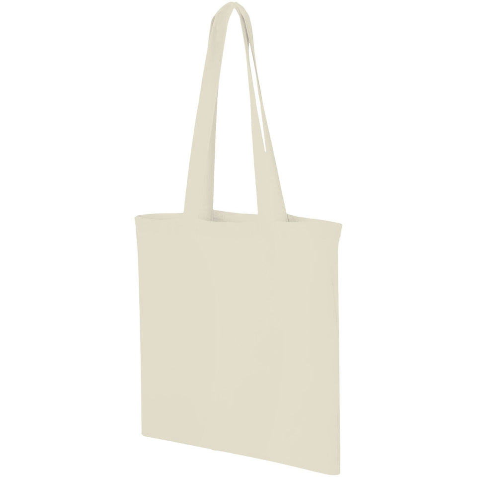 Shopper in cotone 100 g/m² Carolina - 7L personalizzato con logo - Pubblienne