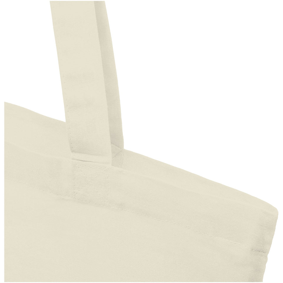 Shopper in cotone 100 g/m² Carolina - 7L personalizzato con logo - Pubblienne