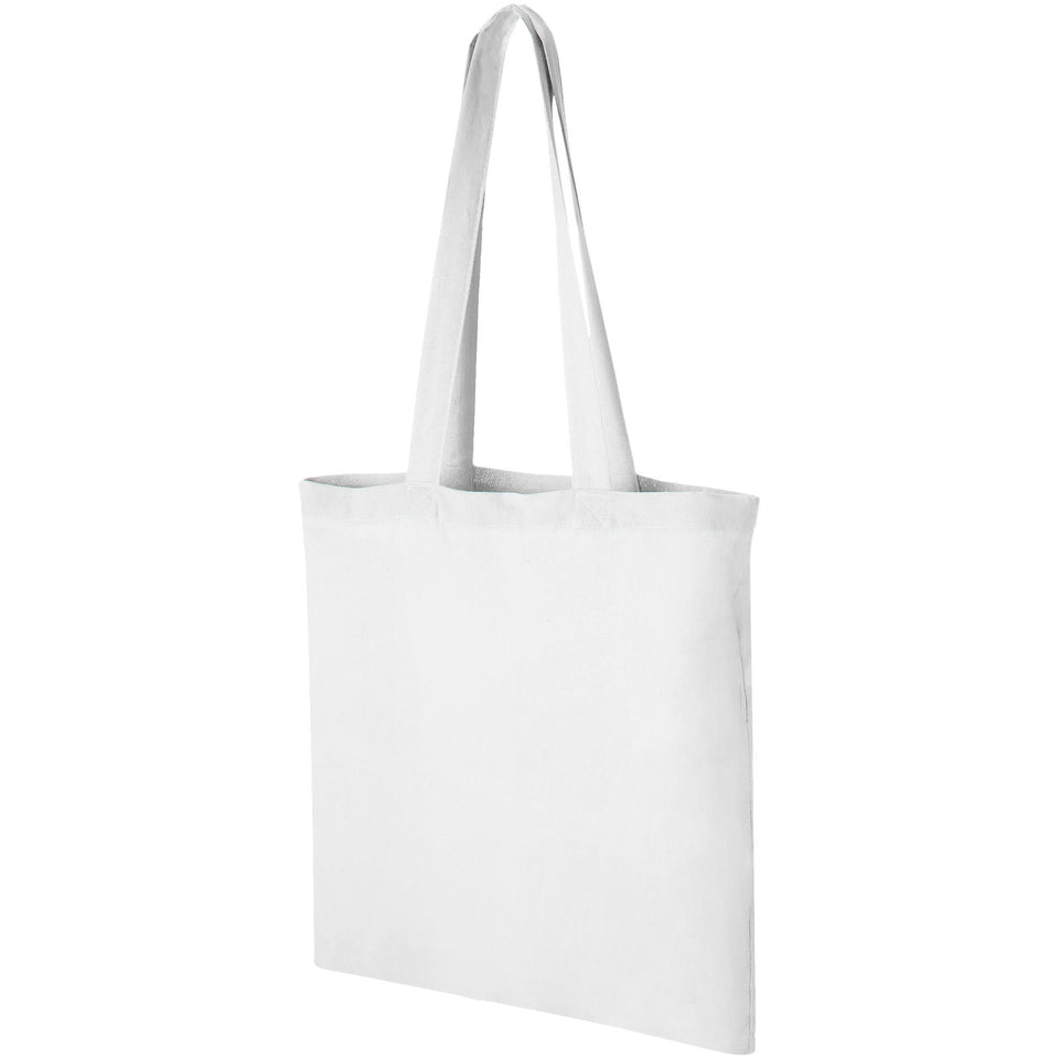 Shopper in cotone 100 g/m² Carolina - 7L personalizzato con logo - Pubblienne