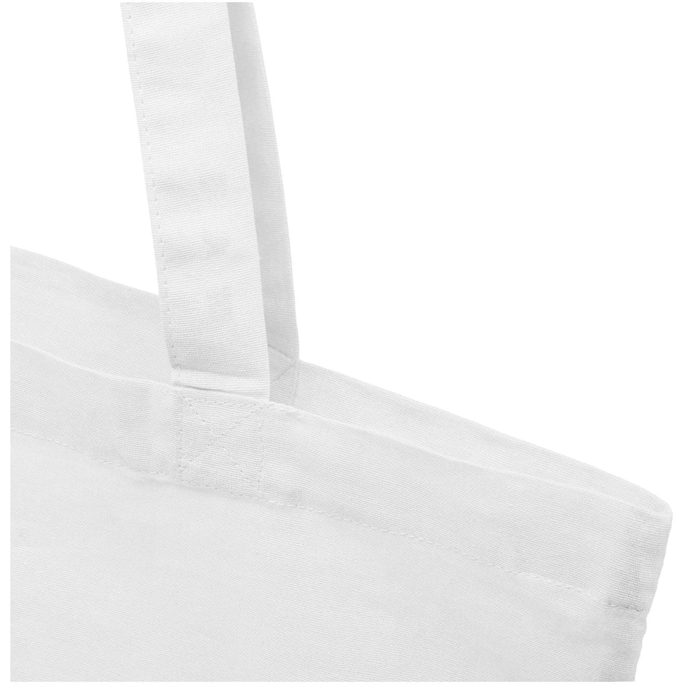 Shopper in cotone 100 g/m² Carolina - 7L personalizzato con logo - Pubblienne