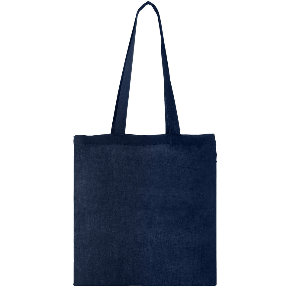 Shopper in cotone 100 g/m² Carolina - 7L personalizzato con logo - Pubblienne