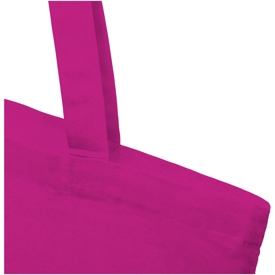 Shopper in cotone 100 g/m² Carolina - 7L personalizzato con logo - Pubblienne