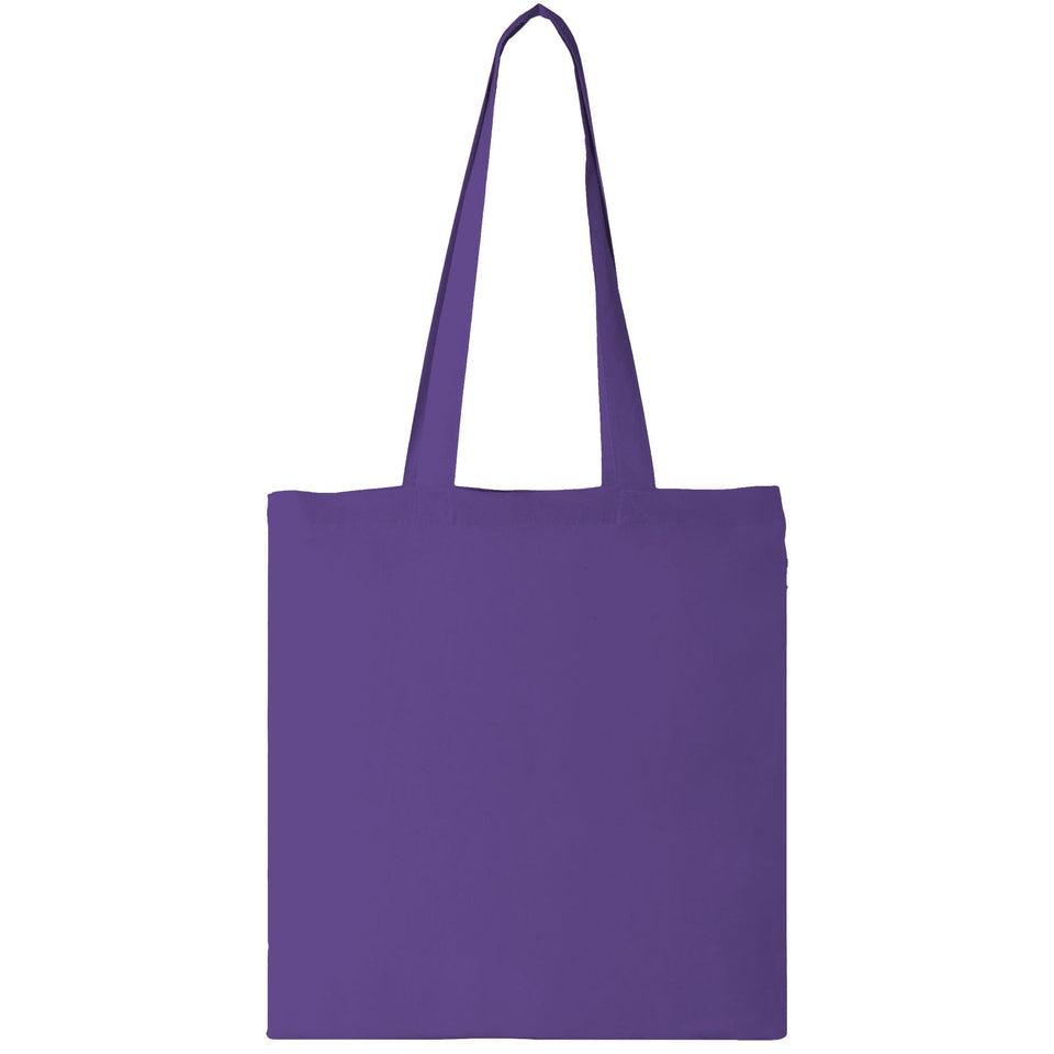 Shopper in cotone 100 g/m² Carolina - 7L personalizzato con logo - Pubblienne