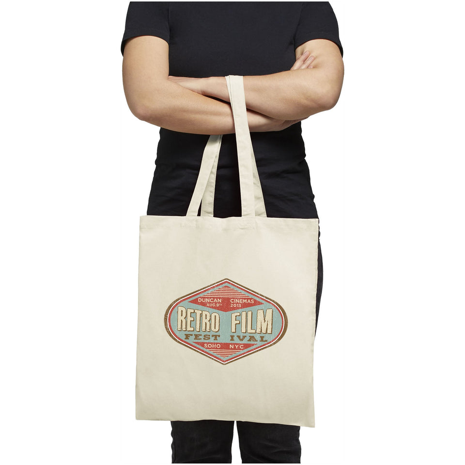 Shopper in cotone 100 g/m² Carolina - 7L personalizzato con logo - Pubblienne